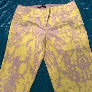 The Limited Print Capri Pants